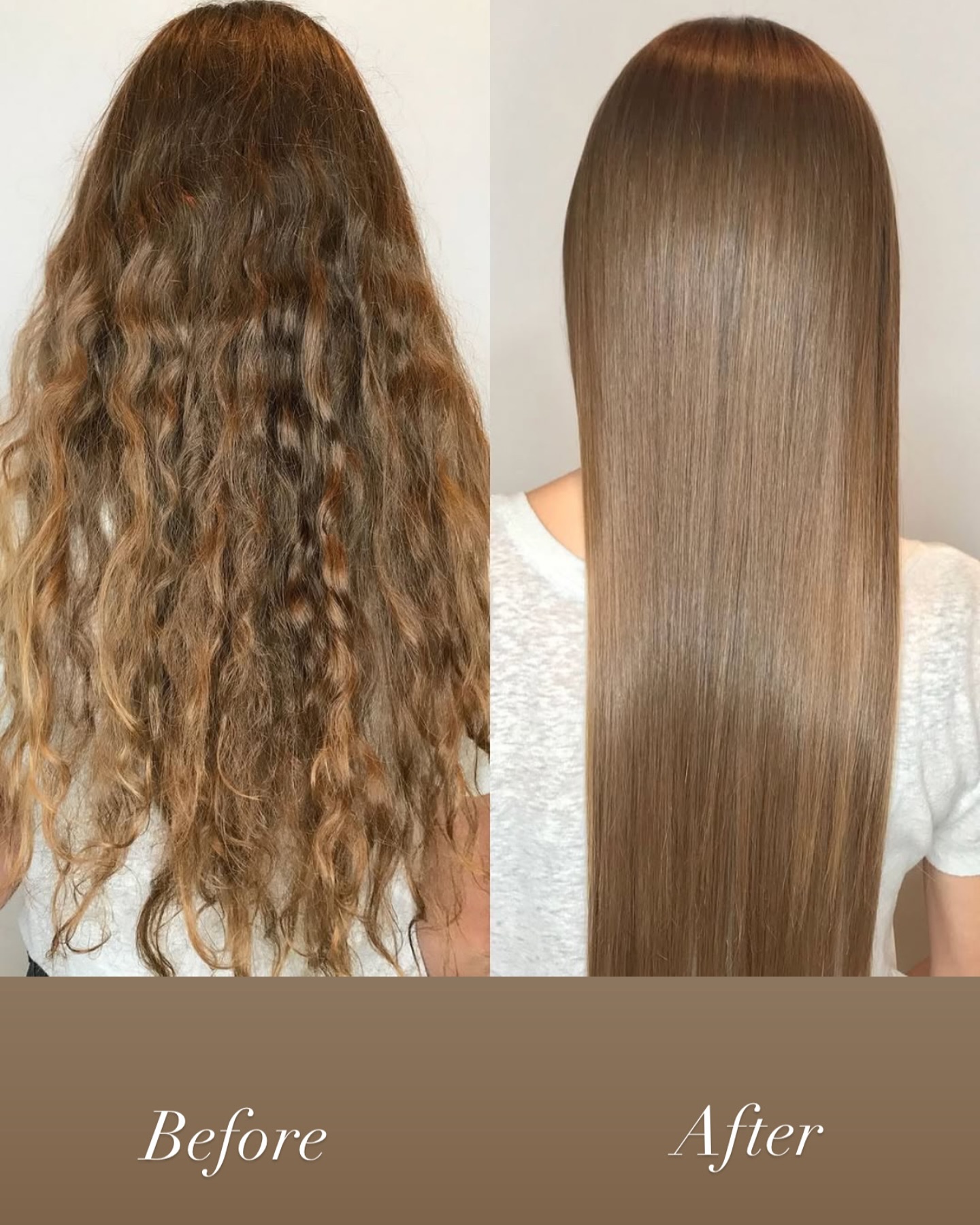 Before hair treatment