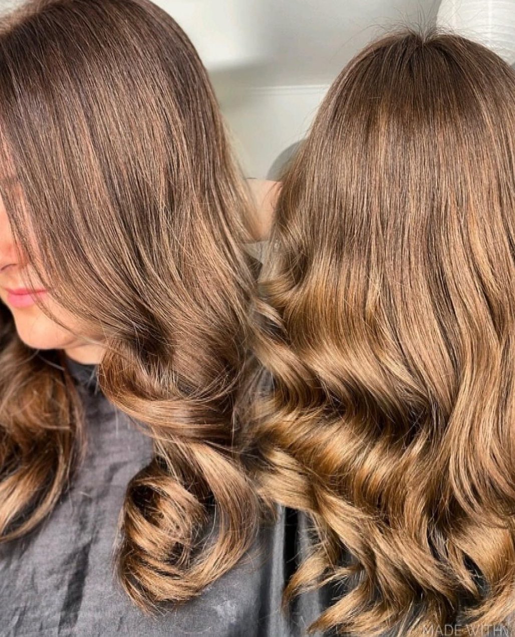 Before hair treatment